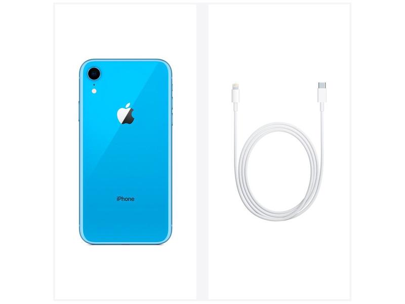 iPhone XR Apple 128GB Azul 6,1” 12MP iOS - iPhone - Magazine Luiza